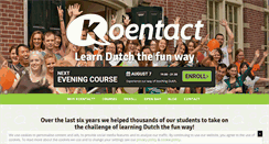 Desktop Screenshot of koentact.nl